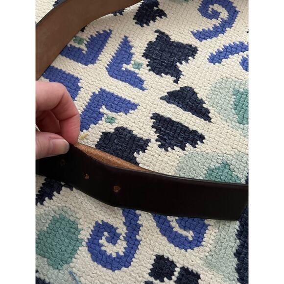 Dolce & Gabbana Basic Gold Brass Brown Leather Belt - Picture 7 of 7